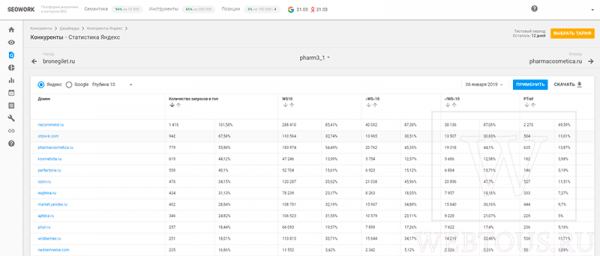 SeoWork — продвинутая система SEO аналитики