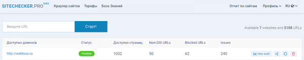 Sitechecker — делаем технический аудит сайта за пару минут